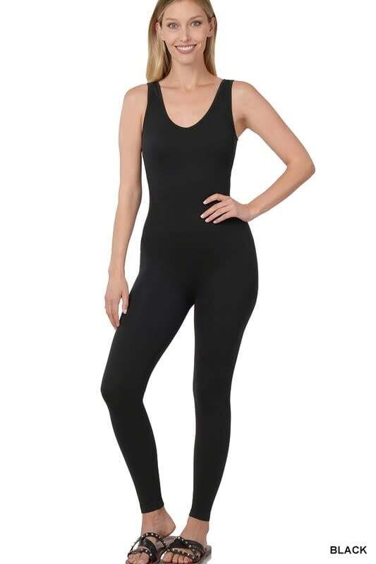 Ribbed Seamless Bodysuit