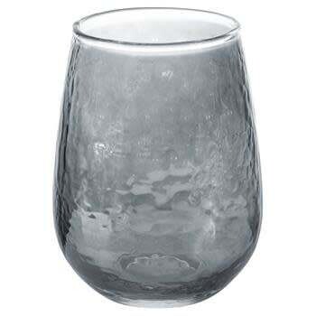 Luster Stemless Wine Glass Grey