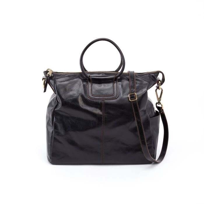Sheila Black Polished Leather