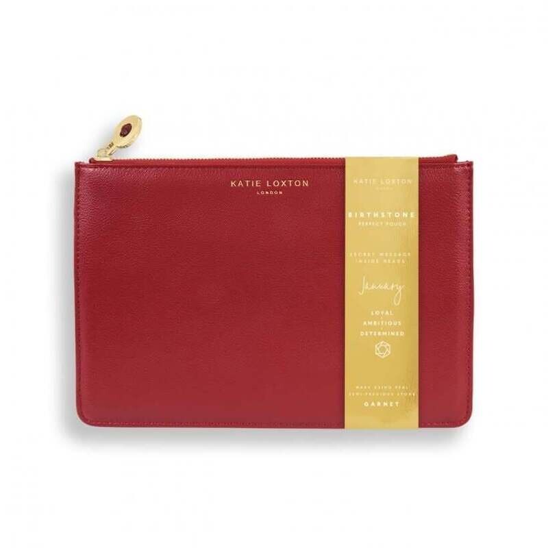 The Birthstone Perfect Pouch January