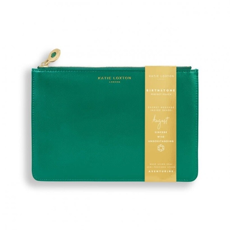 The Birthstone Perfect Pouch August