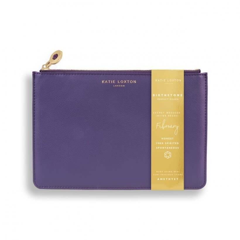 The Birthstone Perfect Pouch February