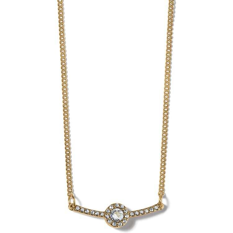 Illumina Bar Gold Necklace