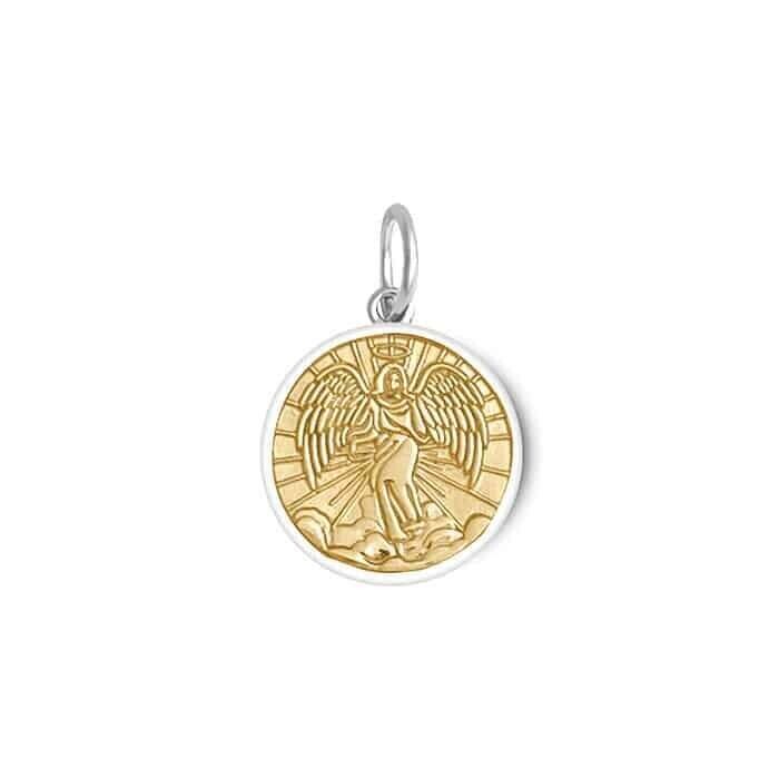 Angel Pendant, Color: Gold Vermeil, Size: 15mm