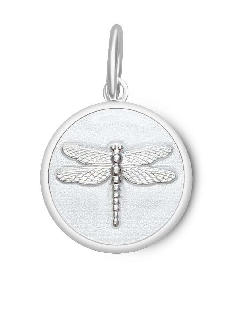 Dragonfly Silver, Color: Alpine White, Size: 19mm