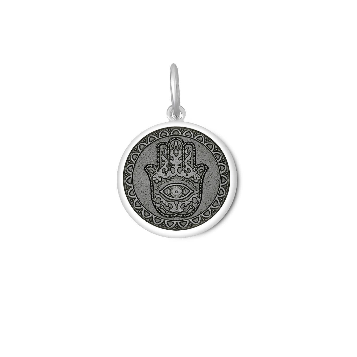 Hamsa Hand, Color: Pewter, Size: 19mm