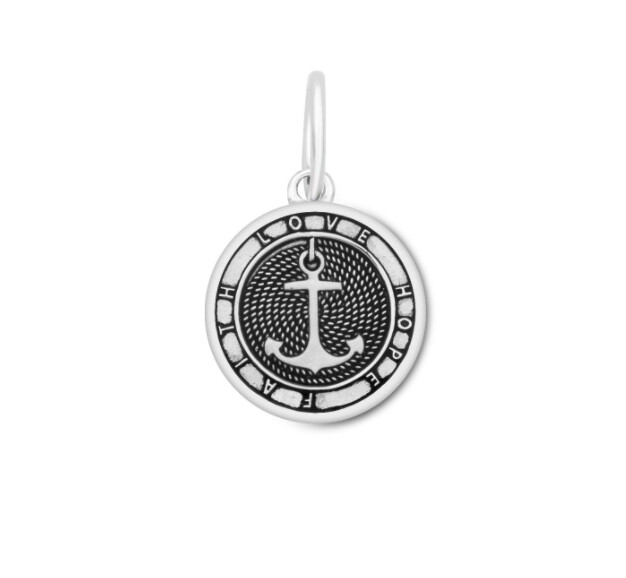 Anchor Pendant, Color: Oxy, Size: 15mm
