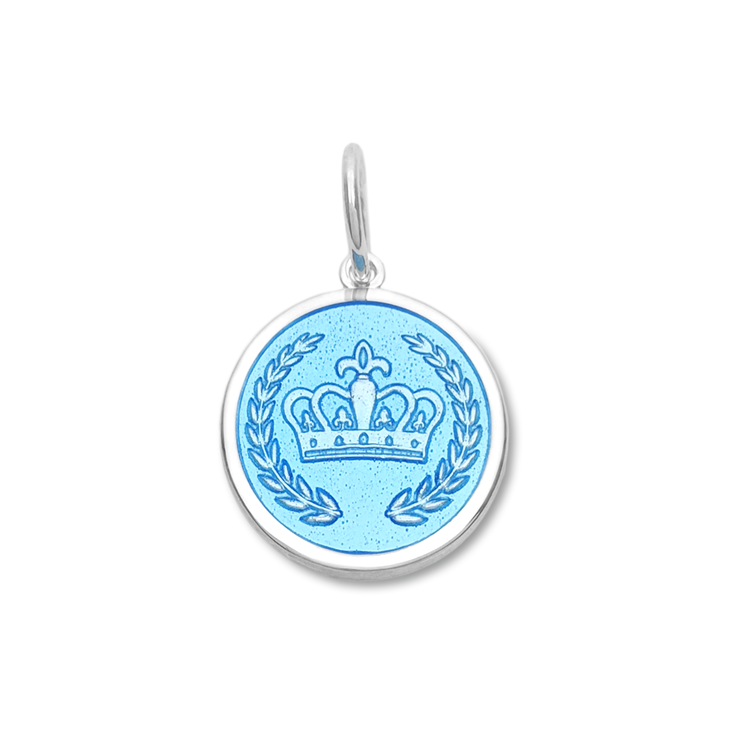 Crown, Color: Light Blue, Size: 15mm