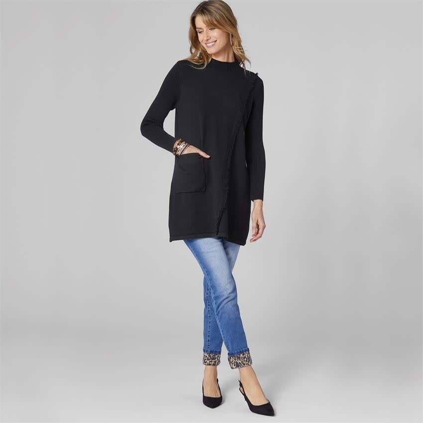Ruby Long Tunic Sweater , Size: S/M