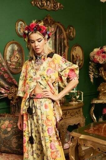 Venera Shirt, Color: GOLDEN NIGHT, Size: S