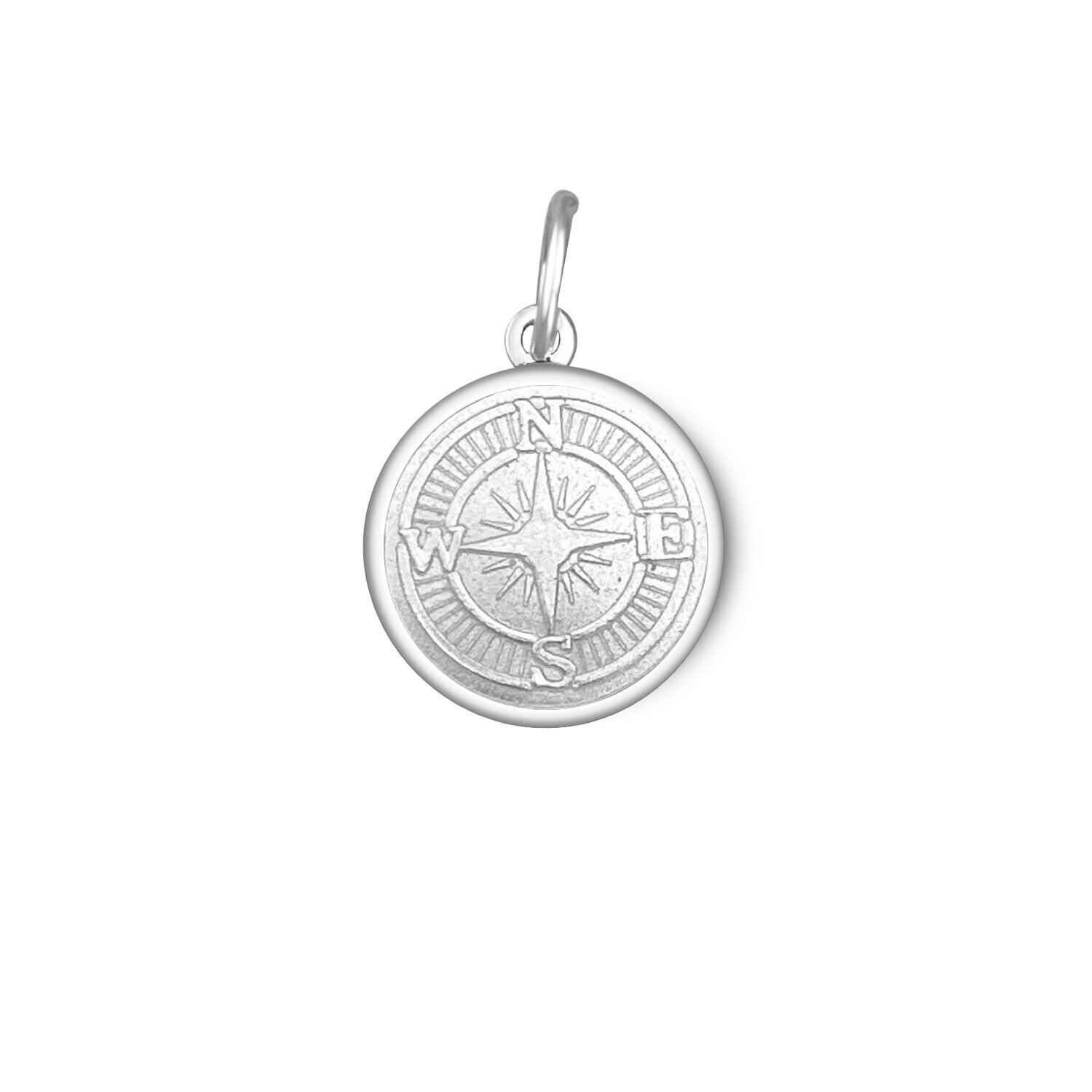 Compass Rose, Color: Alpine White, Size: 19mm
