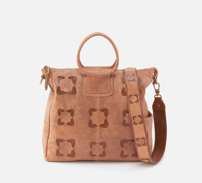 Sheila Tan in Buffed Leather Bag
