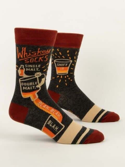 Whiskey Mens Crew Socks