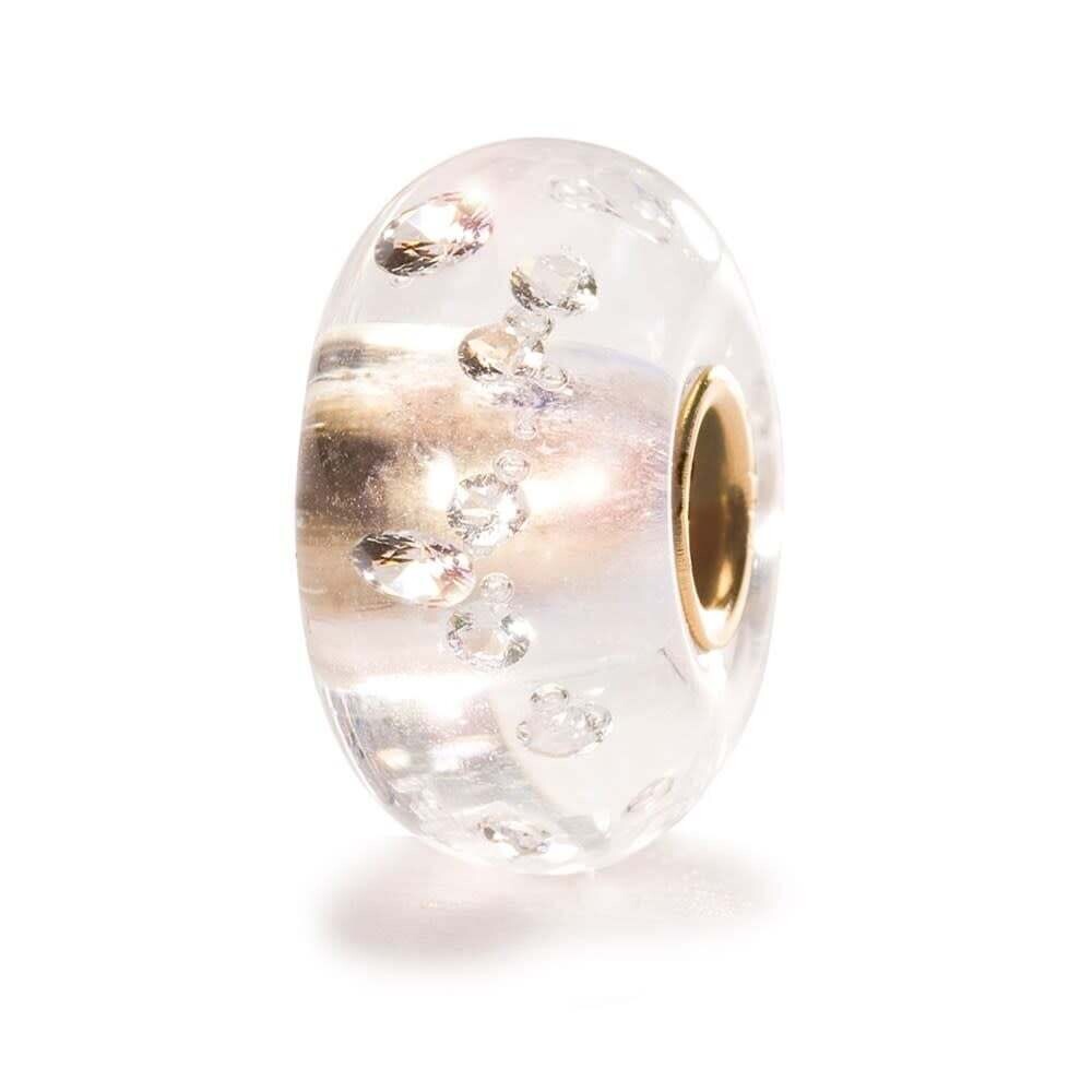 The Diamond Bead White, Gold Center