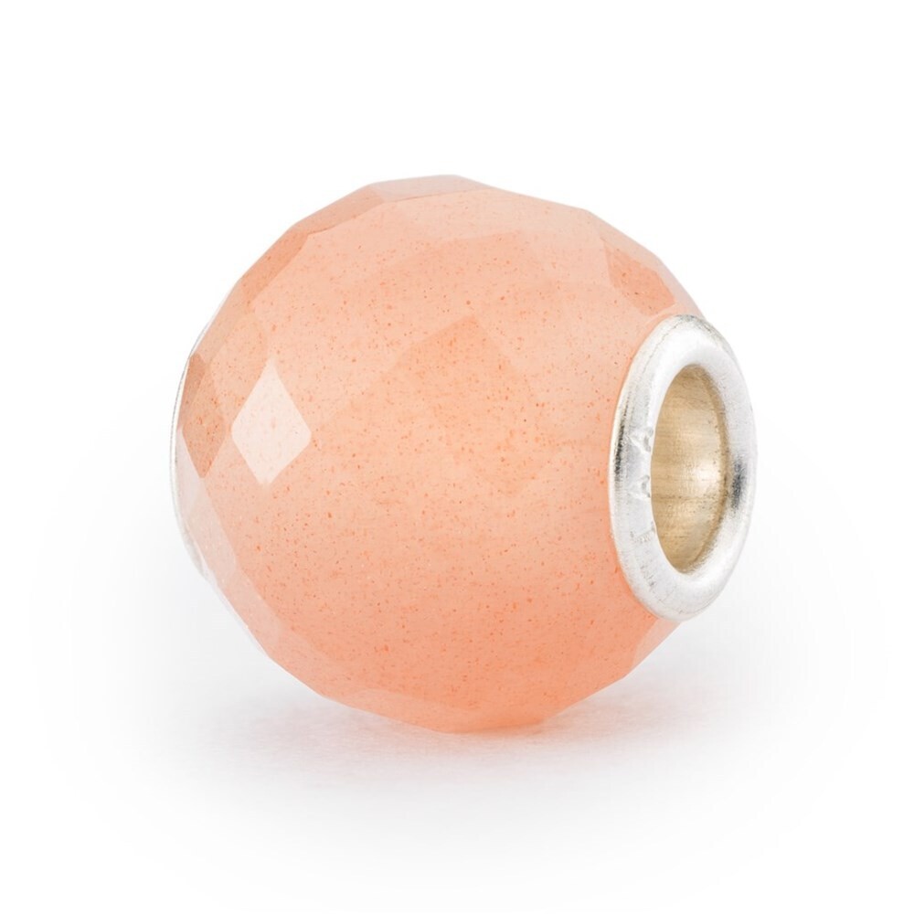Round Feldspar Moonstone Faceted  Bead