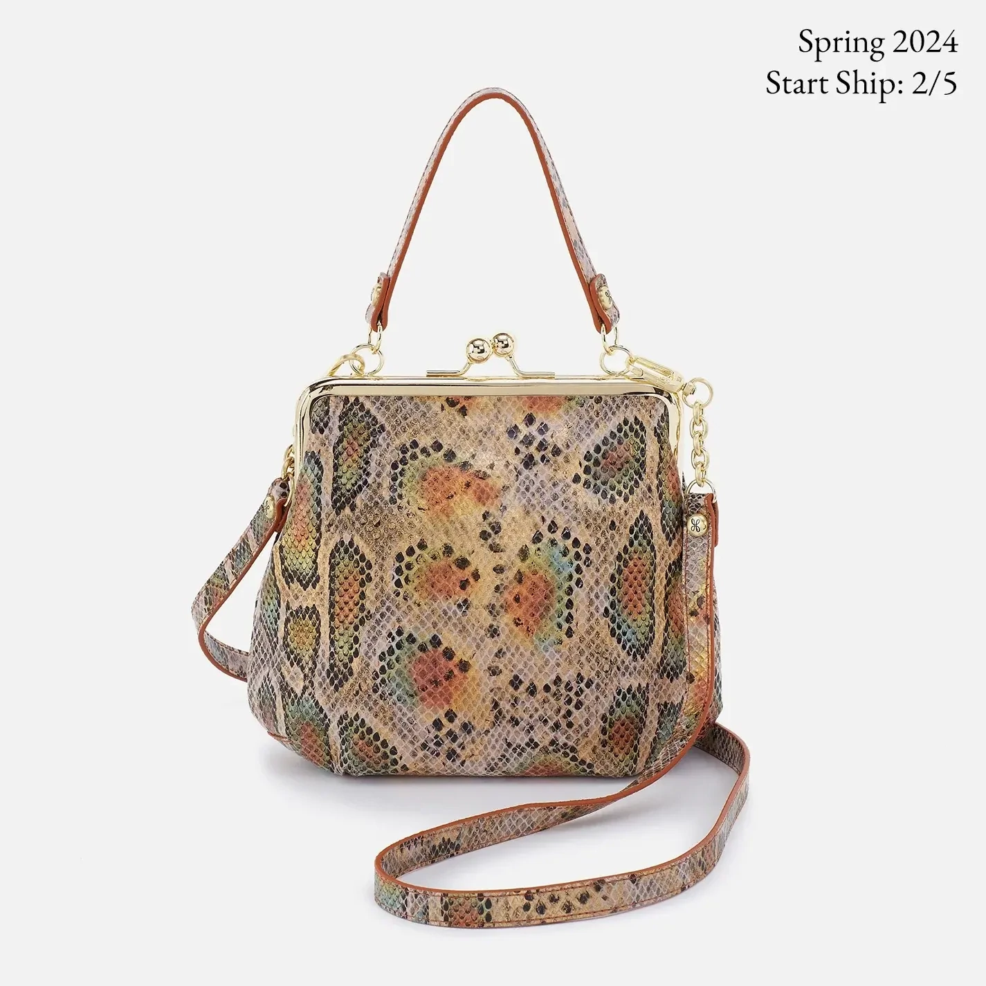 Alba Crossbody Opal Snake