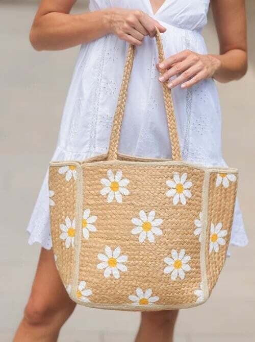 Daisy Tote, Natural