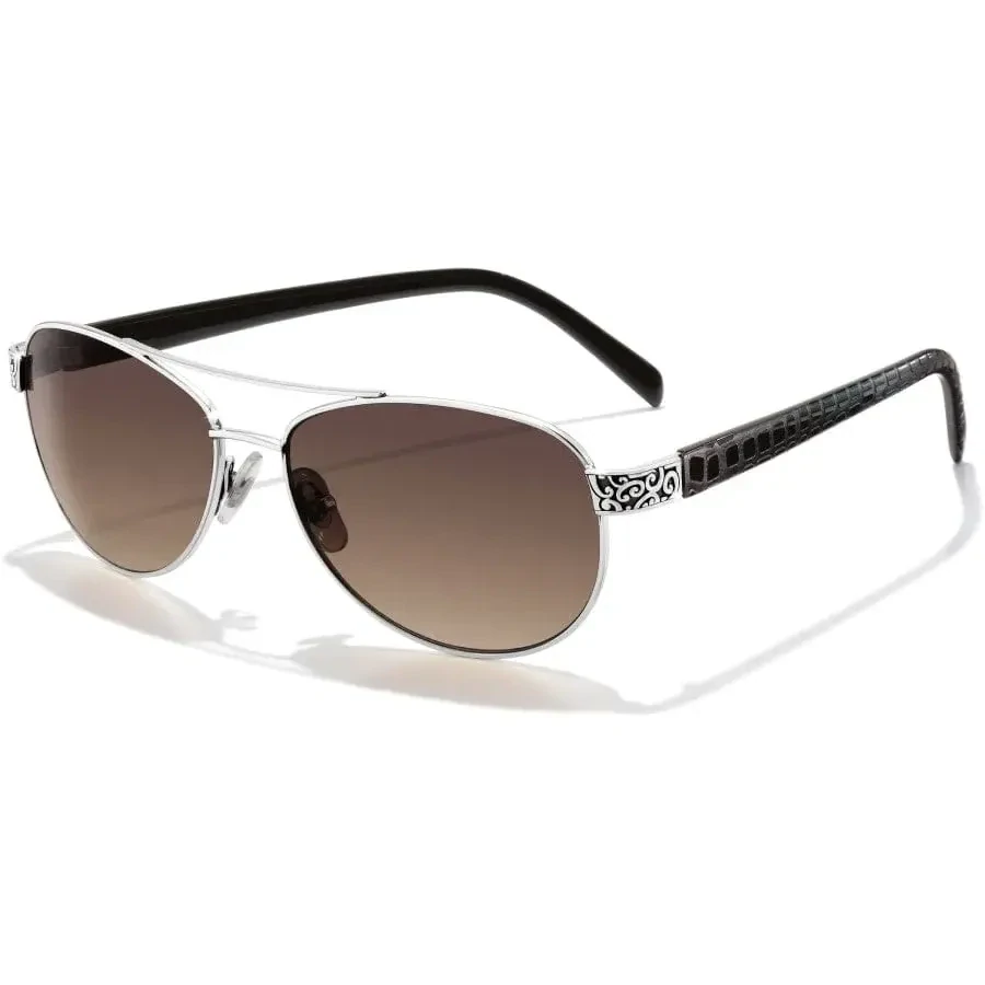 Sugar Shack Sunglasses Chocolate Silver