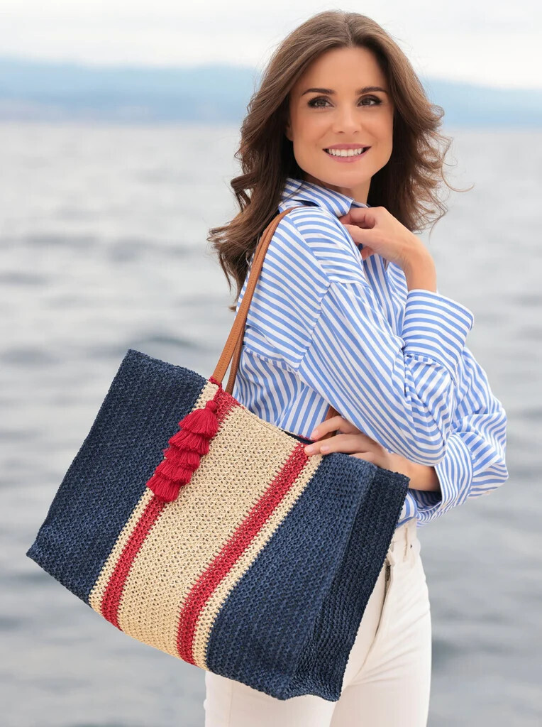 Camden Woven Tote