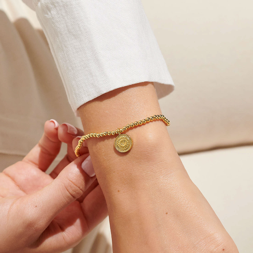 A Little 50th Birthday Bracelet Gold