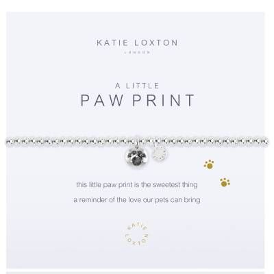 A Little Paw Print Bracelet Silver