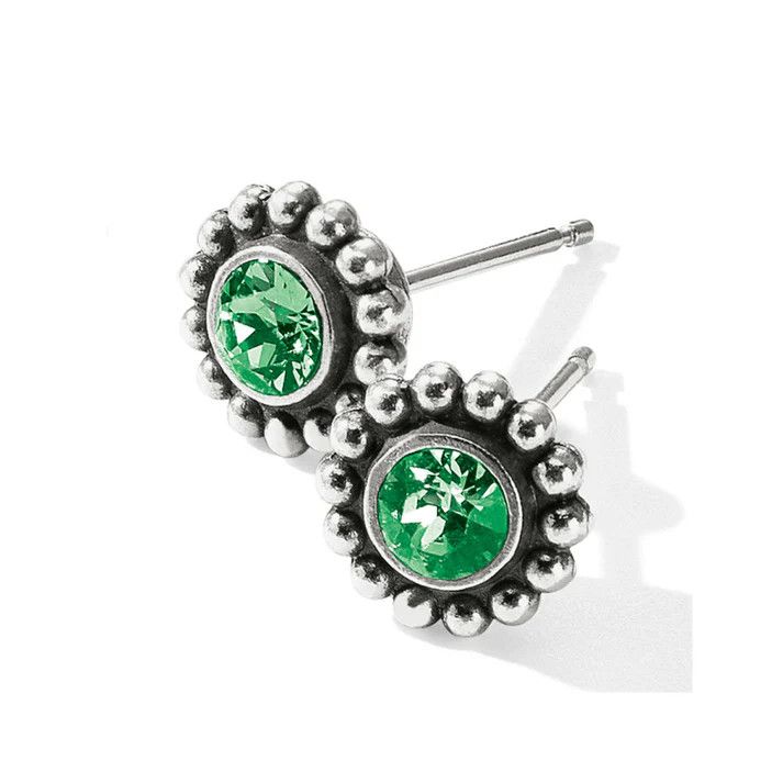 Twinkle Peridot Mini Post Earrings