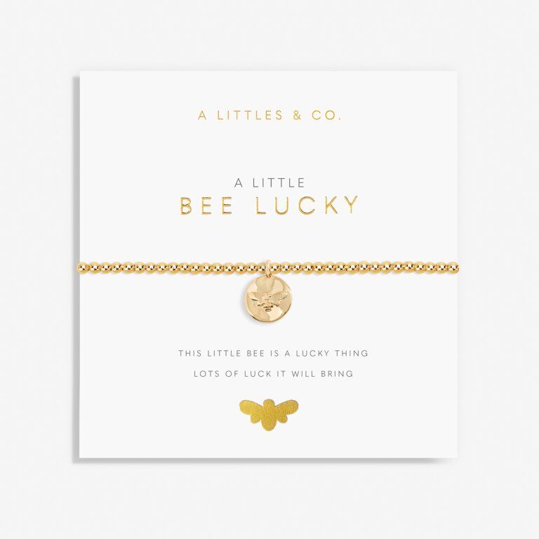 A Little Bee Lucky Bracelet Gold