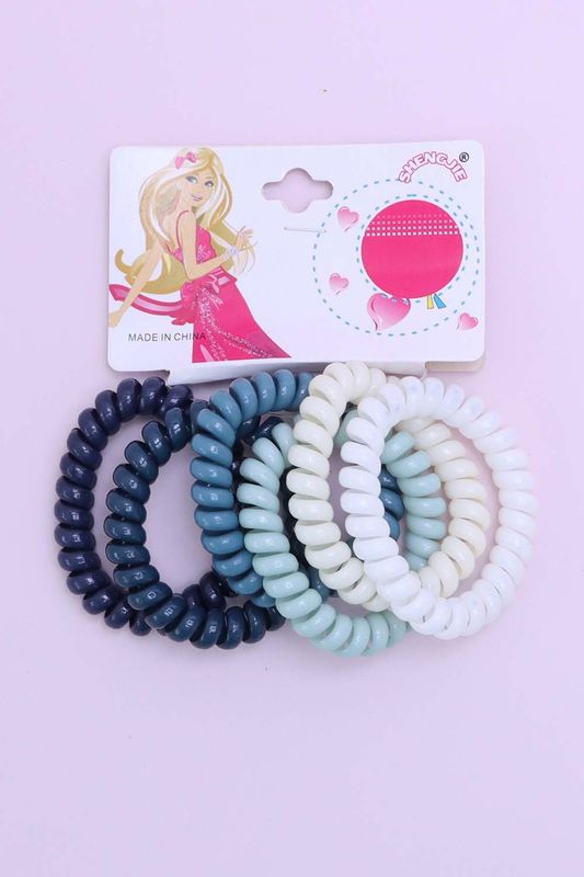 Ocean Spiral Hair Ties Assorted Colors