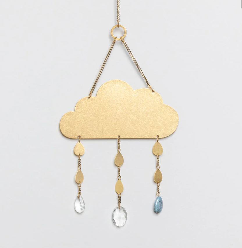 Suncatcher - Clouds with Blue Howlite