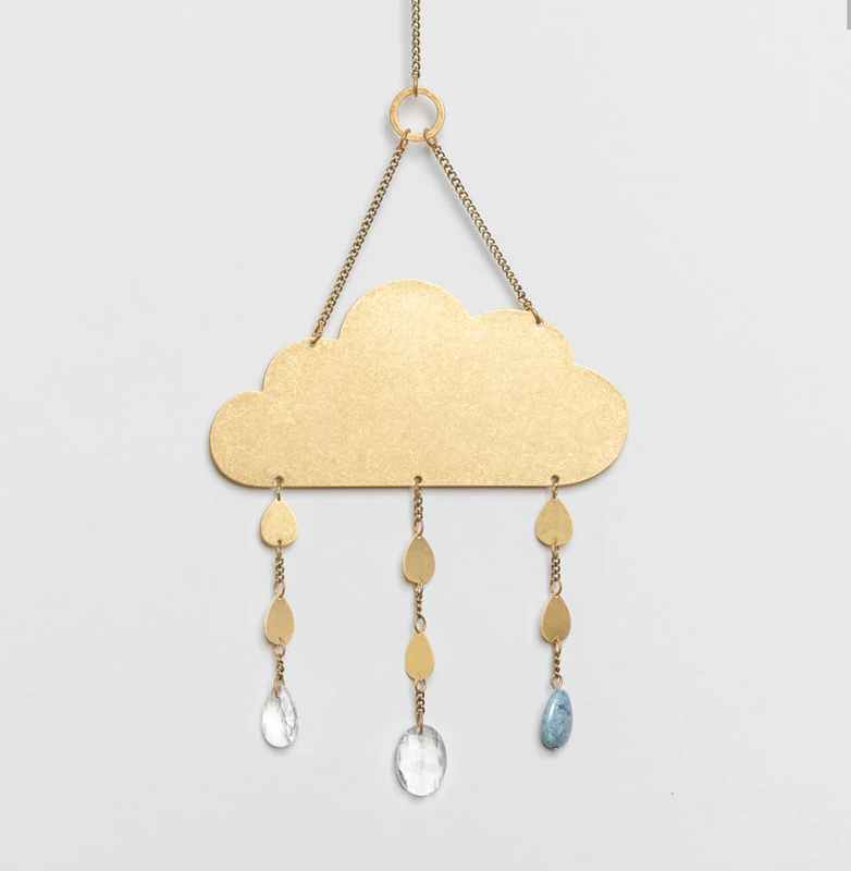 Suncatcher - Clouds with Blue Howlite