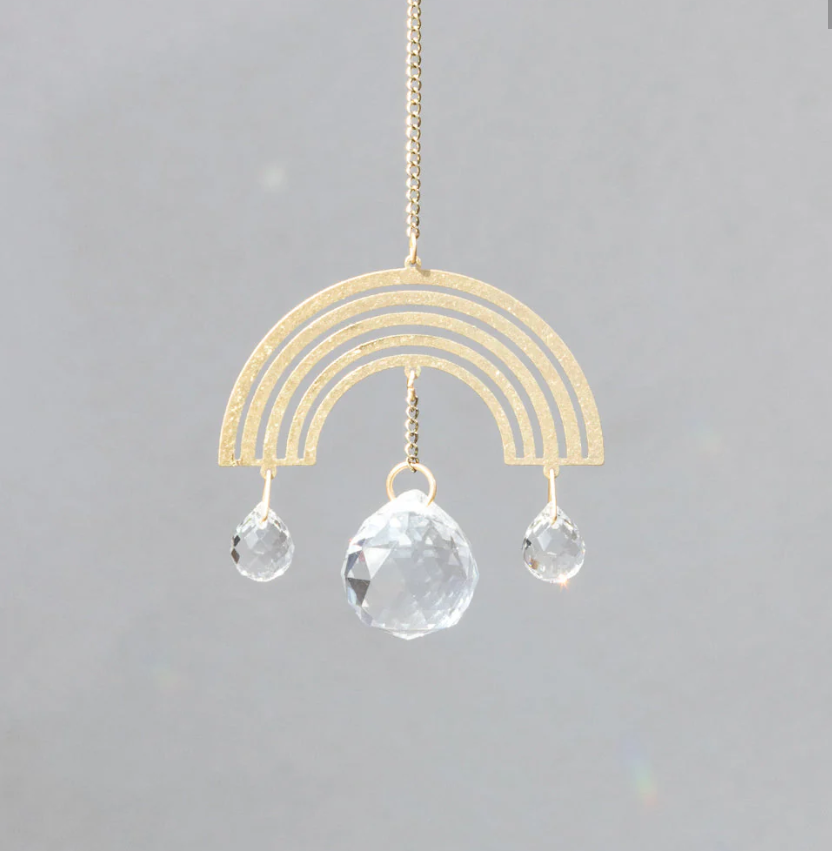 Mini Suncatcher - Rainbow and Joy