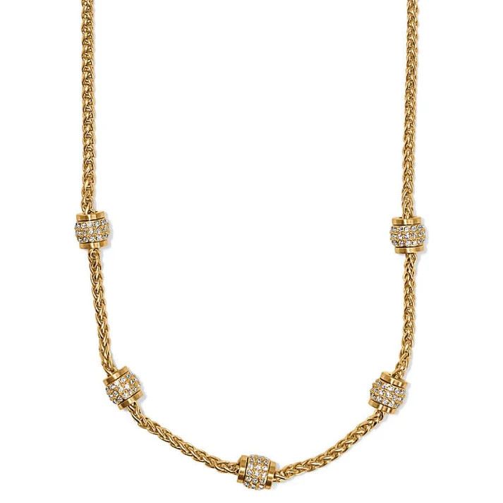 Meridian Petite Short Necklace Gold