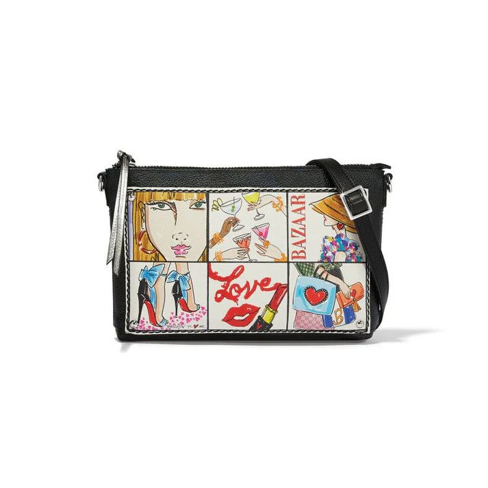 Fashionista Cover Girls Pouch Crossbody Bag