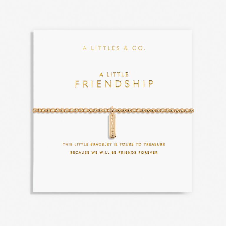 A Little Friendship Bracelet Gold