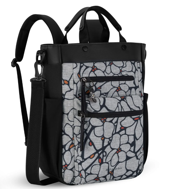 Soleil Anti-Theft Convertible Tote/Backpack/Crossbody