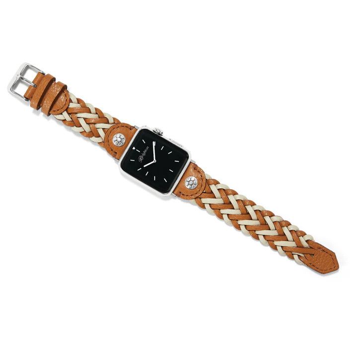 Rory Leather Watch Band White Toffee