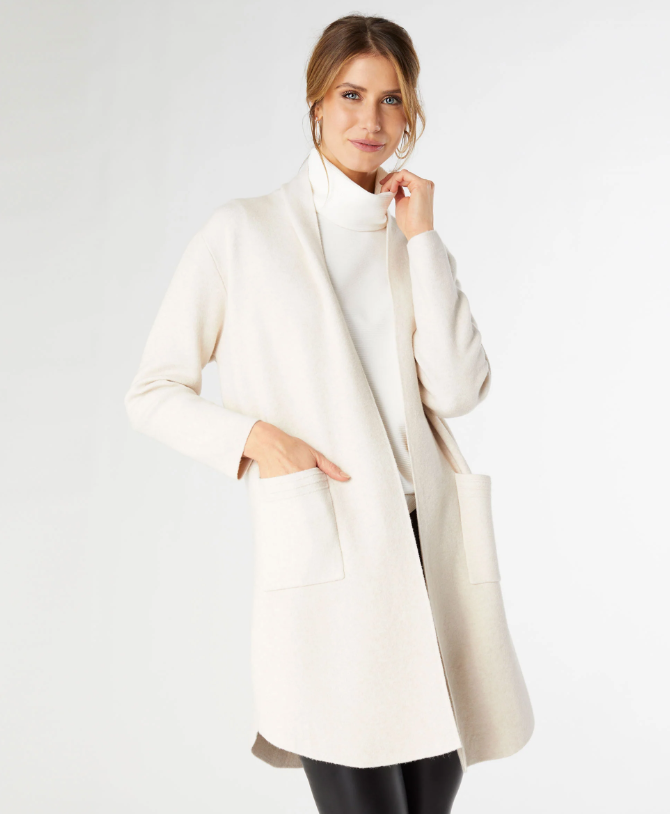 Heavenly-Luxe Long Cardigan Oatmeal