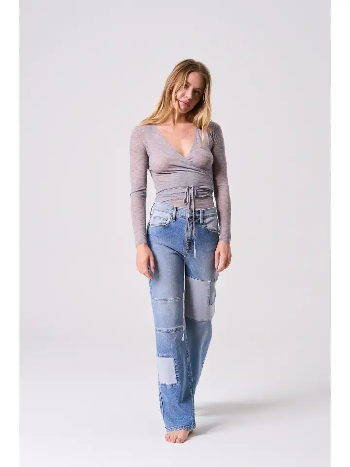 Comfort Stretch Patch Jeans