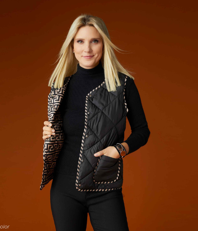 Braylin Reversible Quilted Vest
