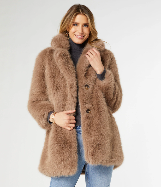 Whitney Faux Fur Coat