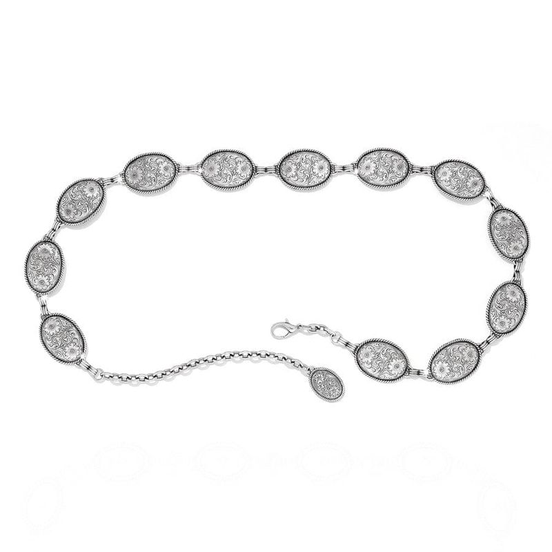 Antique Silver Nicole Concho Link Belt