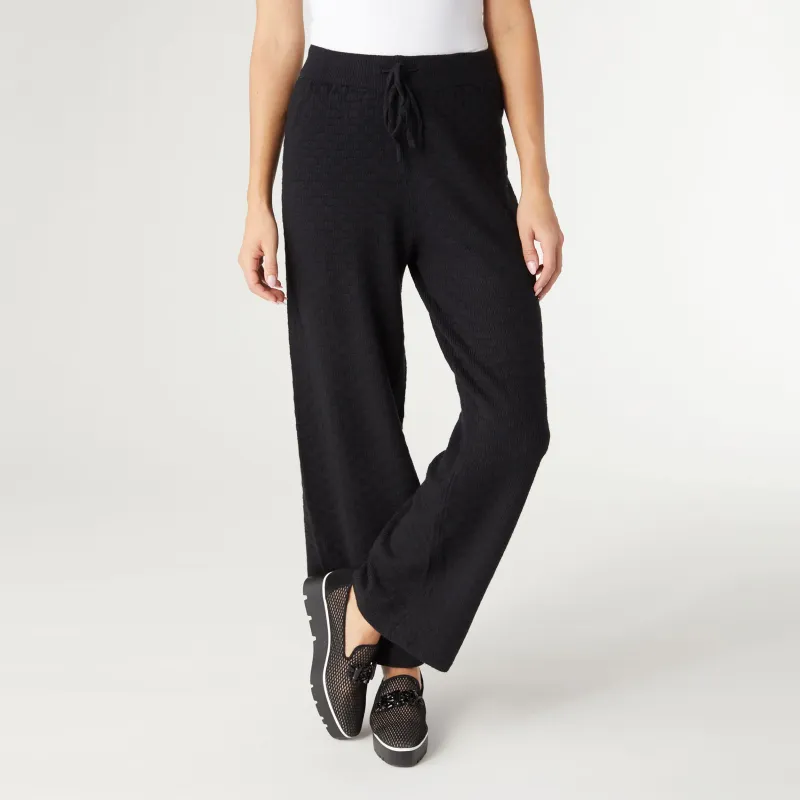 Melanie Sweater Pant Black