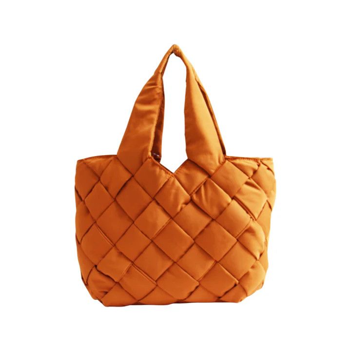 Lori Braided Shoulder Bag Cinnamon