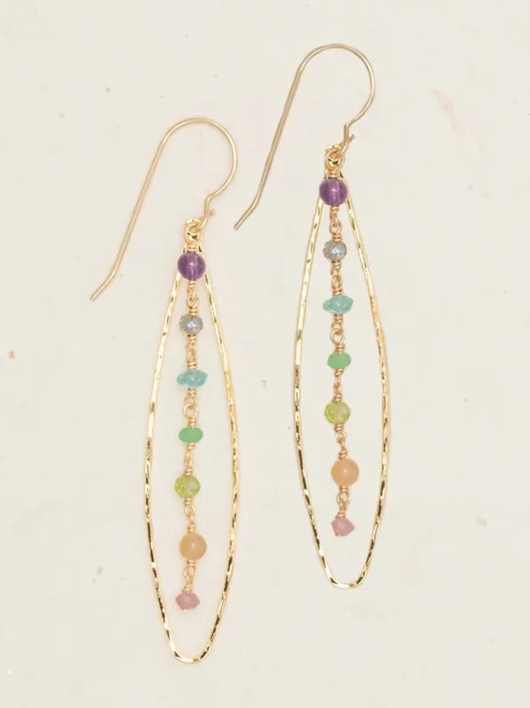 Aura Earrings Rainbow
