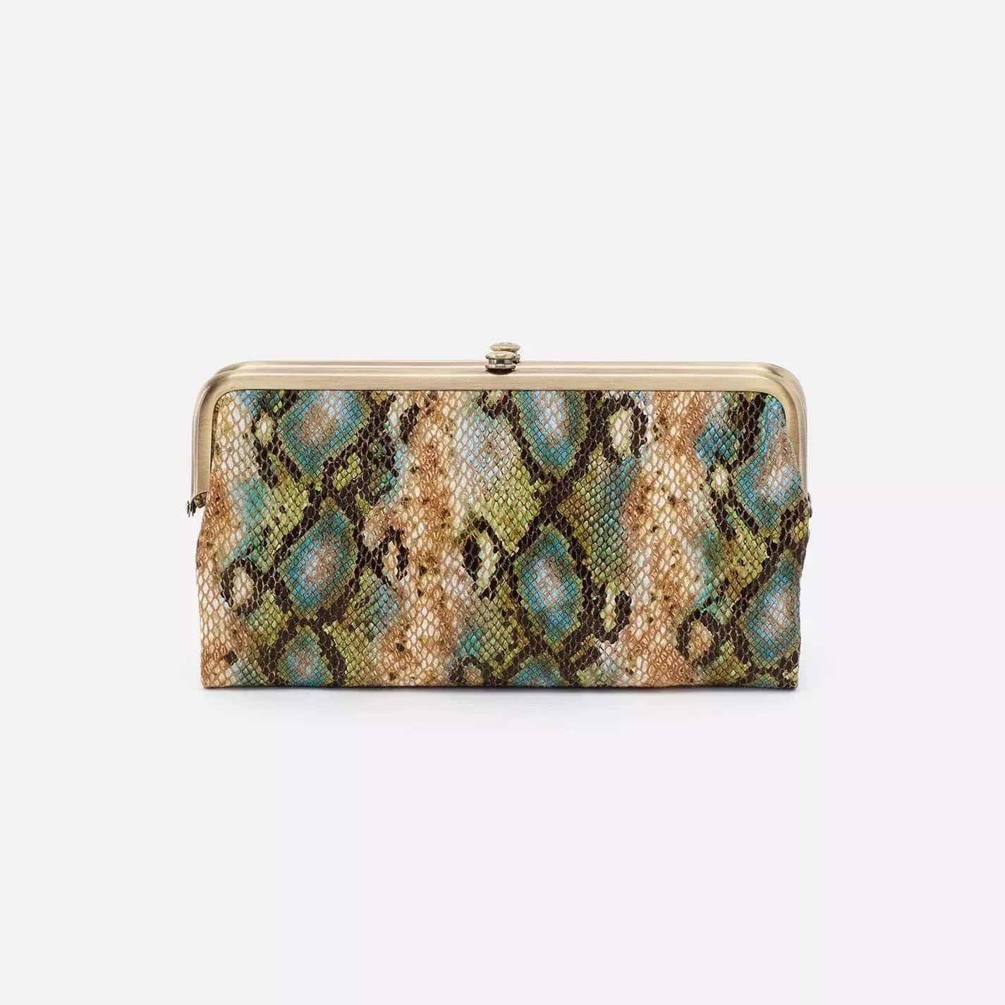 Hobo Lauren Garden Snake Wallet