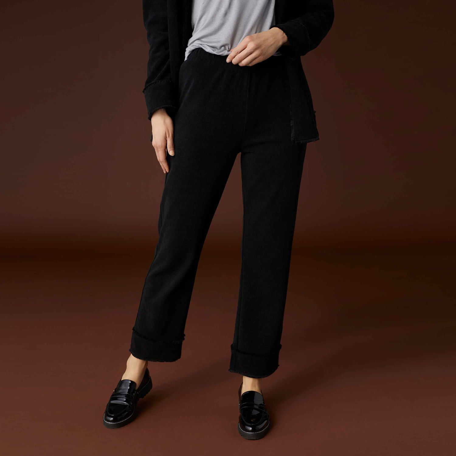 Kenna Bottom Black w/Fringe