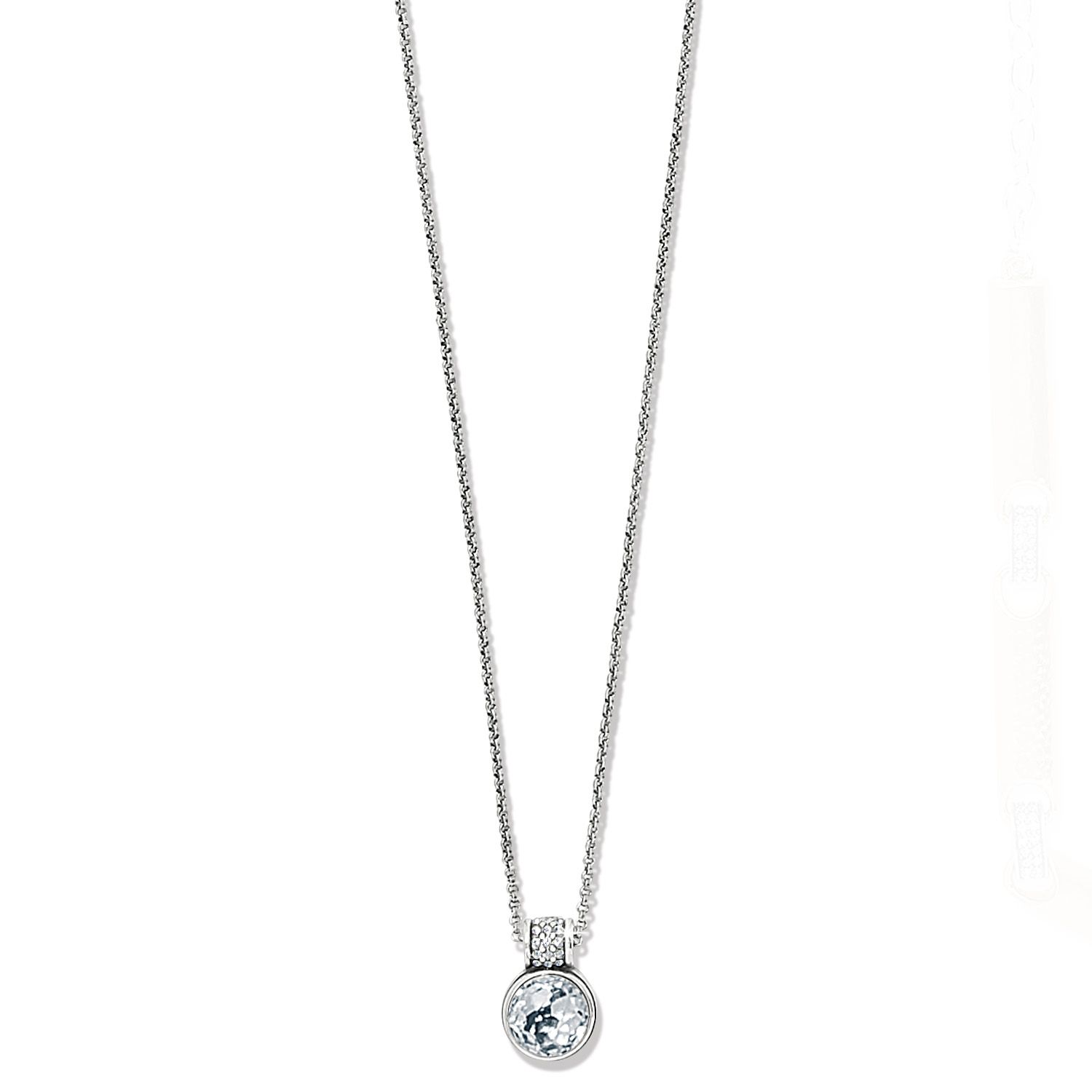 Meridian Aurora Petite Clear Necklace