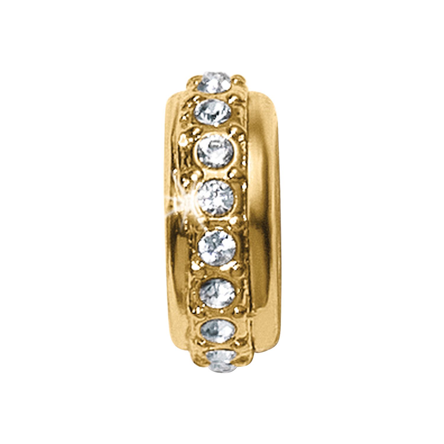 Stardust Stopper Bead Gold