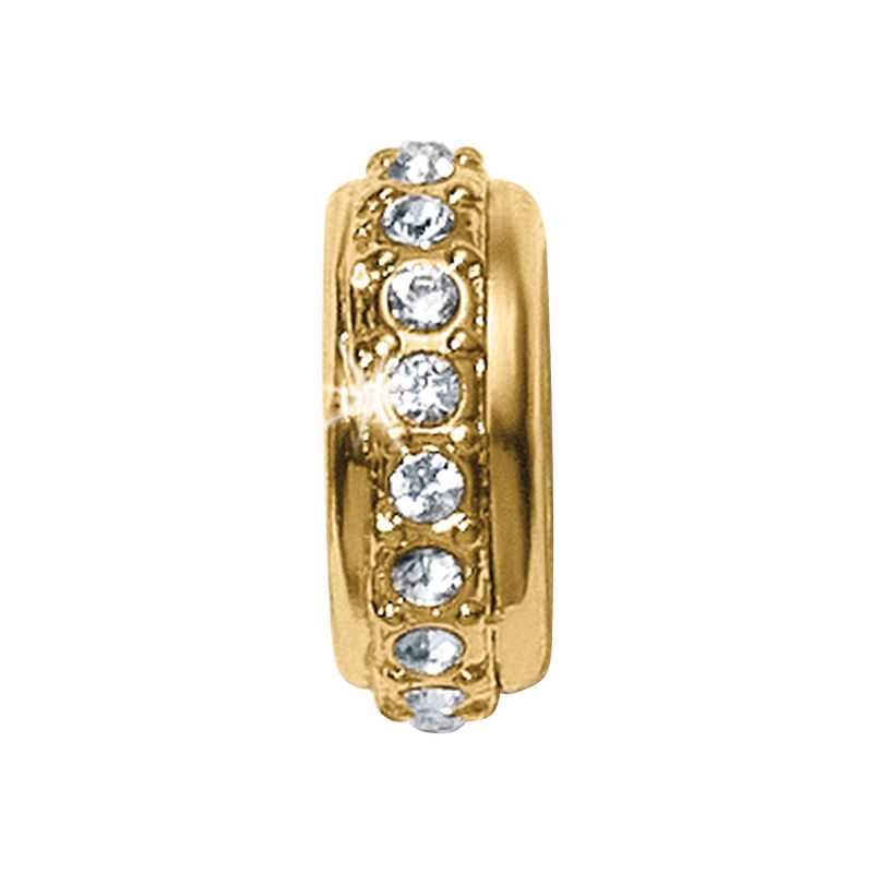 Stardust Stopper Bead Gold