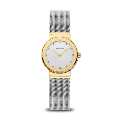 Bering Classic 26mm Silver and  Gold Watch